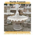 Stone carving fountain for sale, fish stone water fountain
